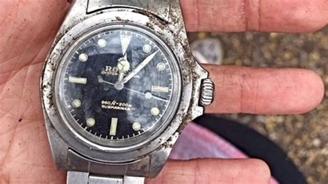 rolex trovato in mare|lost rolex watch.